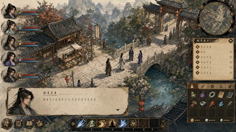 金庸群侠传5爱与死仙狐MOD六周年 剧情探索 资料图 1